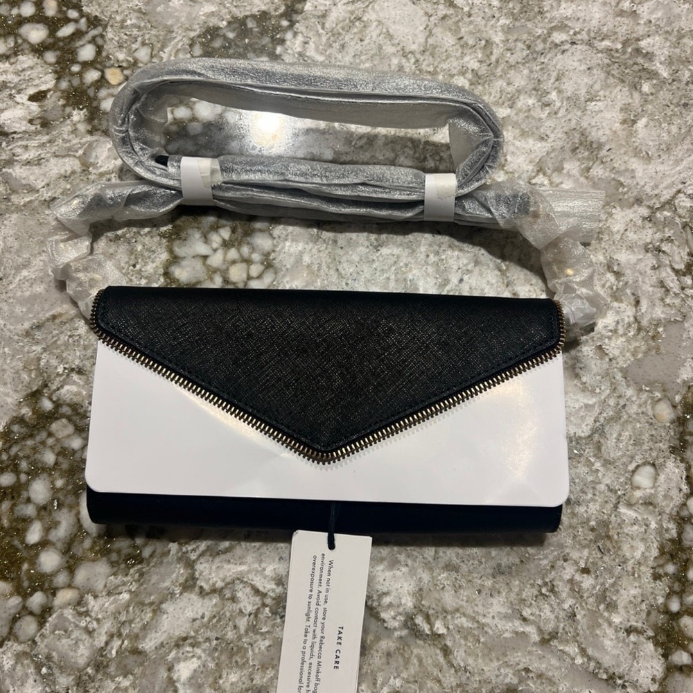 Rebecca Minkoff Black and White Crossbody Bag